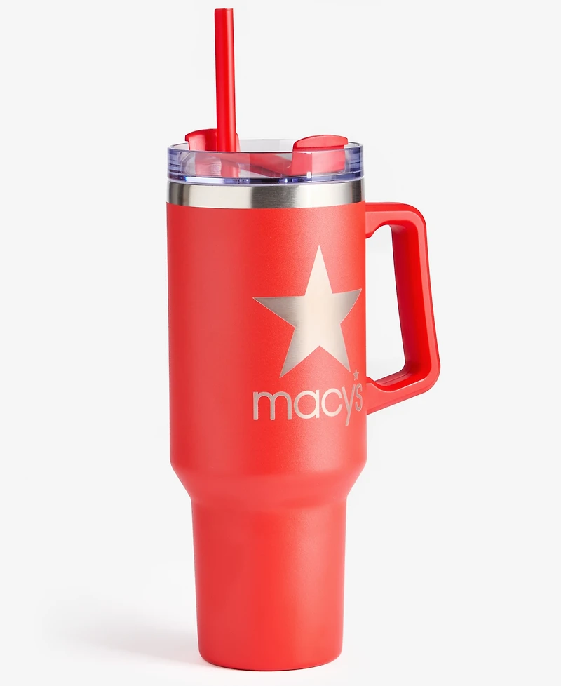 Masterpiece Studios Macy's 40 oz. Stainless Steel Travel Mug