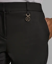 Karl Lagerfeld Paris Women's Woven Ankle Pants