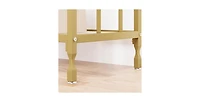 gaomon Console Table, Sofa Tables Narrow Entryway Table with Wood Shelf and Metal Frame, 415" Behind Couch Table Industrial Hallway Table for Liv