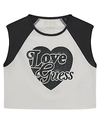 Guess Girls' 7-16 Sleeveless Logo Top