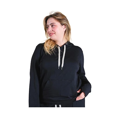 Poplinen Plus Betty Modal Hoodie