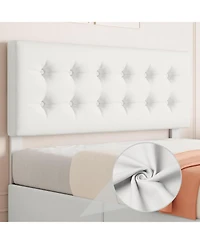 gaomon Full Size Bed Frame with 4 Storage Drawers and Headboard