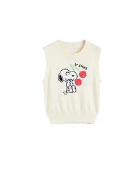 Chinti & Parker Women's Cotton Snoopy Cherry Tank