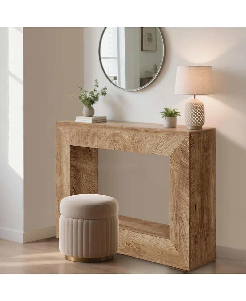 gaomon Farmhouse Console Table