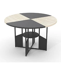 gaomon Farmhouse Dining Table | Standard Wood 4-6 People