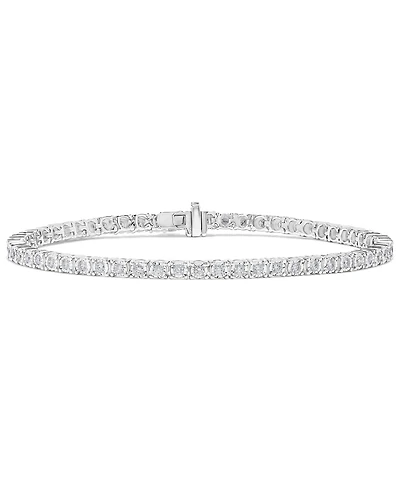 Macy's Diamond Bracelet (1 ct. t.w.) in 14k White Gold