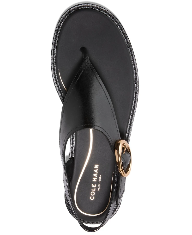 Cole Haan Women's Kami Buckle Thong Sandals