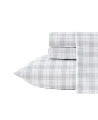 Eddie Bauer Penstemon Plaid Temperature Regulating Microfiber -Pc. Sheet Set