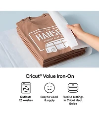 Cricut Value Iron-on Heat Transfer Vinyl - 12 x 20 ft