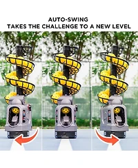 Furlihong Automatic Pickleball Pitching Machine with Auto Swing Function