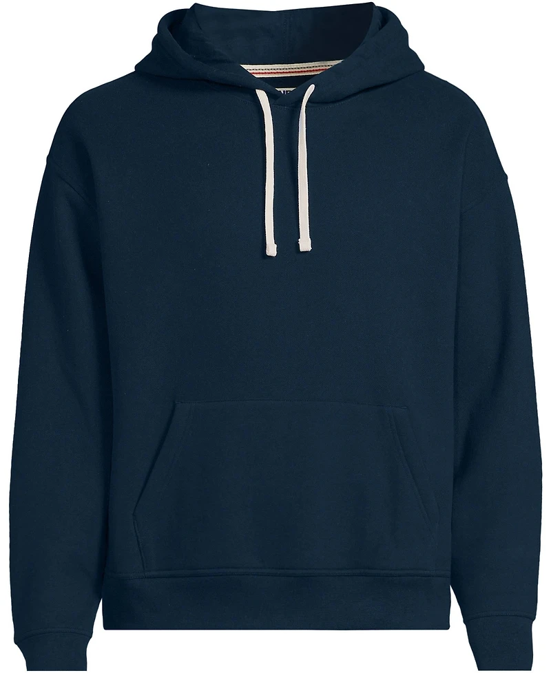 Lands' End Men's Long Sleeve Serious Sweats Oversized Hoodie