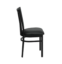 Emma+Oliver School House Metal Restaurant Dining Chair