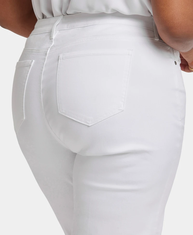 Nydj Plus Teresa Wide-Leg Ankle Jeans