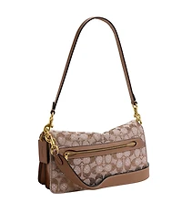 Coach Tabby Crystal Signature Jacquard Small Shoulder Bag 26