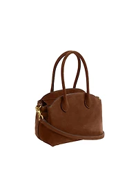 Coach Suede Soft Empire Carryall Small Shoulder Bag