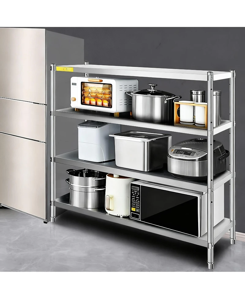 Yigii Stainless Steel Shelving Unit