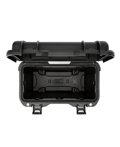 Nanuk T30 Top Loader Waterproof Hard Case with 2-Pocket Lid Organizer and Padded Dividers, Black