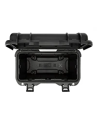 Nanuk T30 Top Loader Waterproof Hard Case with 2-Pocket Lid Organizer and Padded Dividers, Black