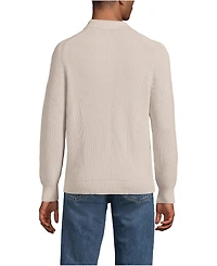 Lands' End Men's Long Sleeve Drifter Polo Sweater