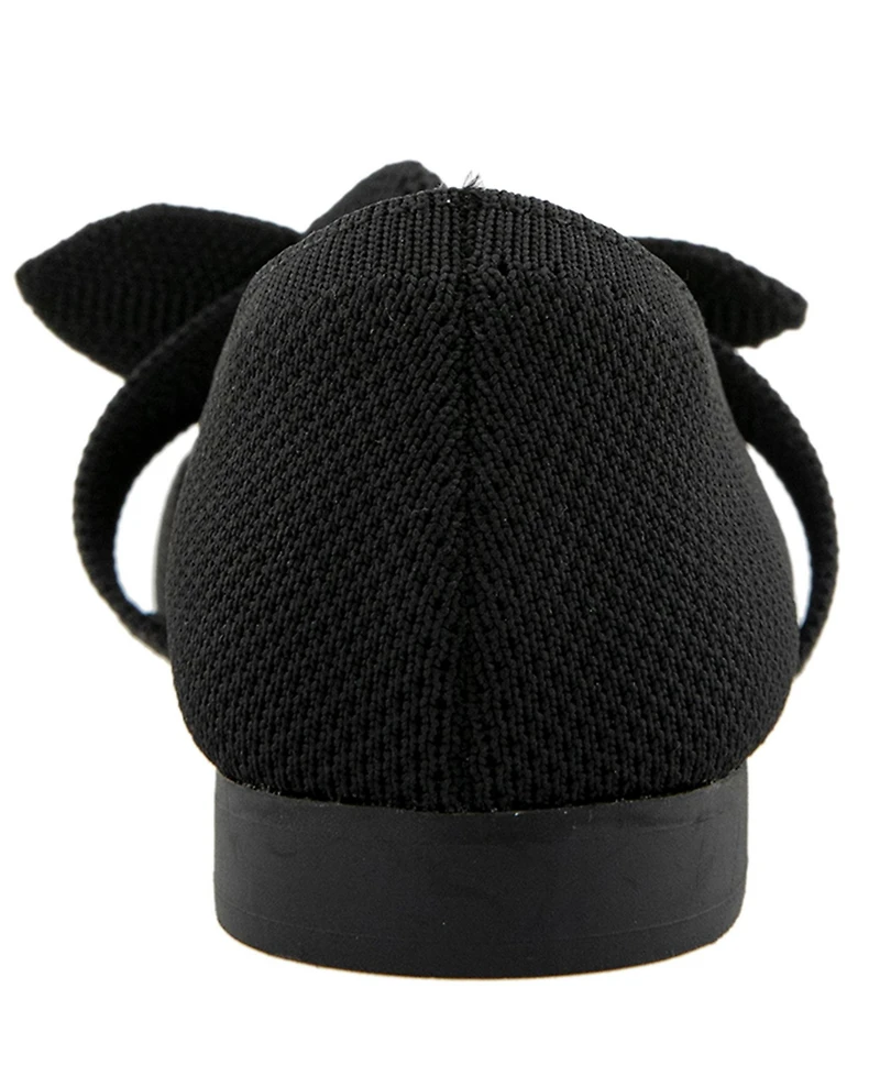 Kensie Women's Ezir Knit Mary Jane Flat