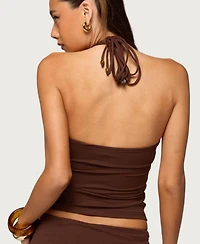 Edikted Women's Thia Bead Halter Top