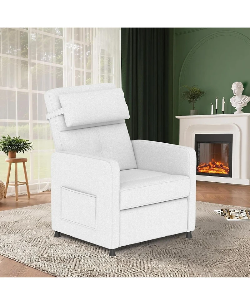 gaomon Power Recliner Chair for Adults, Adjustable Electric Recliner Ergonomic Overstuffed Single Sofa