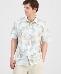 Tommy Bahama Men's Costa Wave Festa Fronds Printed Camp Shirt