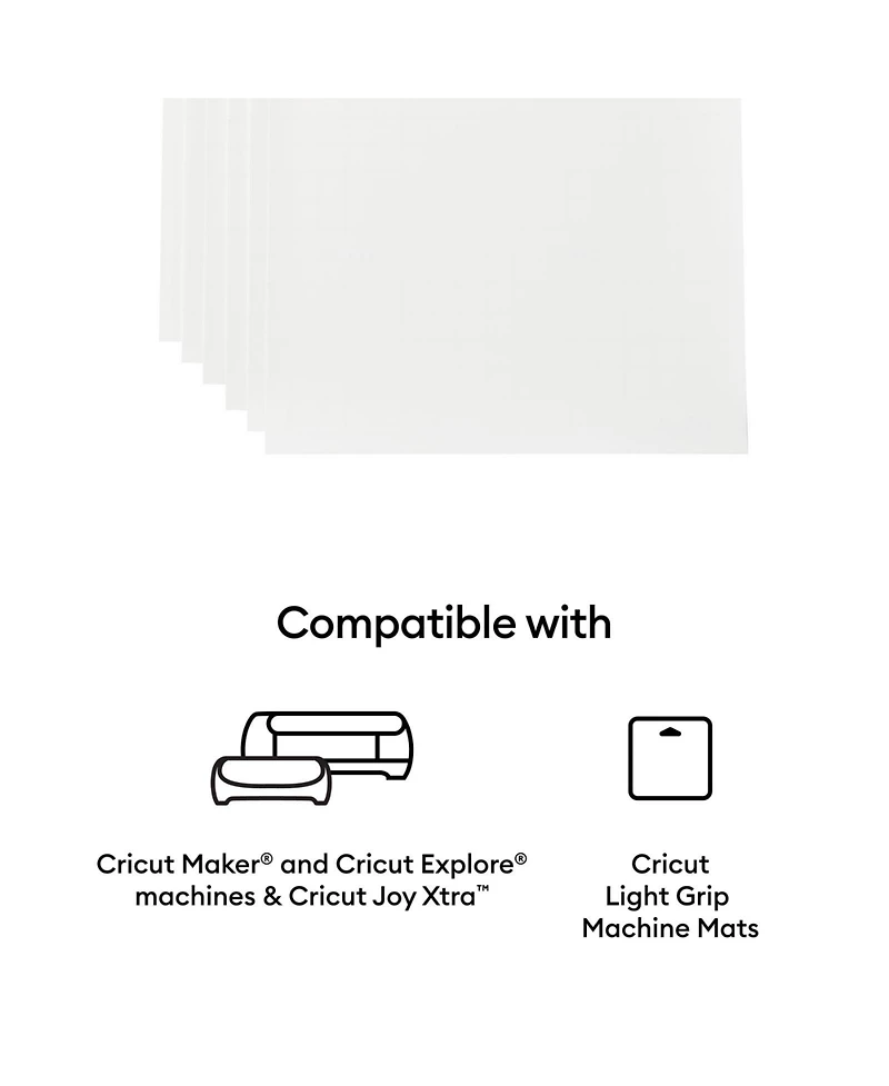 Cricut Printable Vinyl Sheets