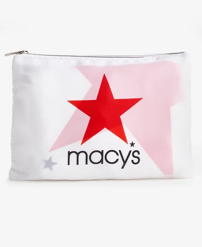 Macy's Star Printed Foldable Bag, Macy's Exclusive