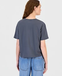 Rebellious One Juniors' Los Angeles 89 Graphic Print T-Shirt