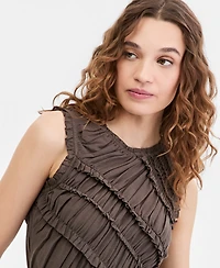 Free People Women's Sleeveless Smocked Tank Top