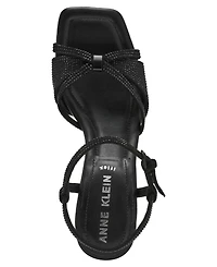 Anne Klein Women's Akjelena-c Square Toe Sandals