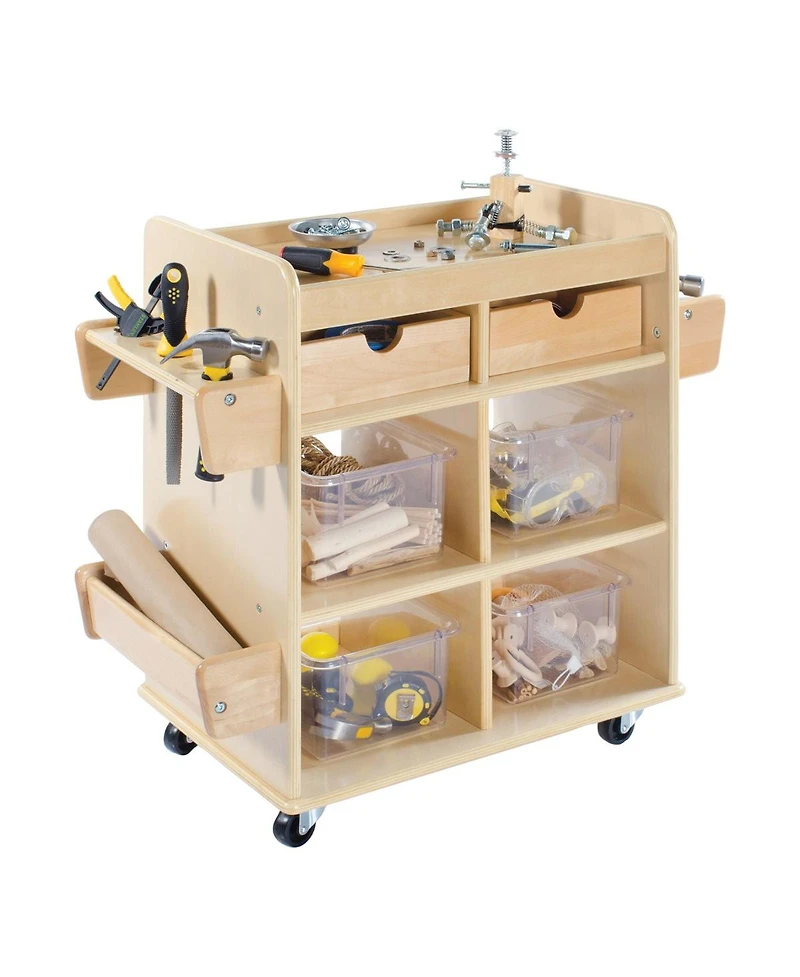 Kaplan Early Learning Utility Storage Cart