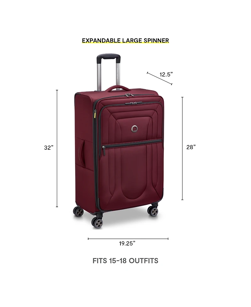 Delsey Paris Shadow Dlx Large Check-In Spinner