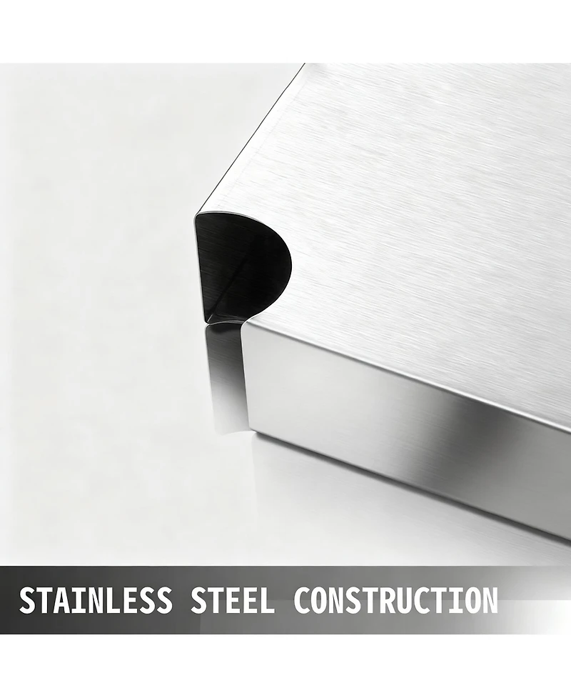 Yigii Stainless Steel Shelving Unit