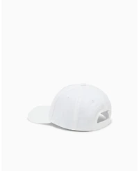 A|X Armani Exchange Men's Black and Gold Baseball Hat