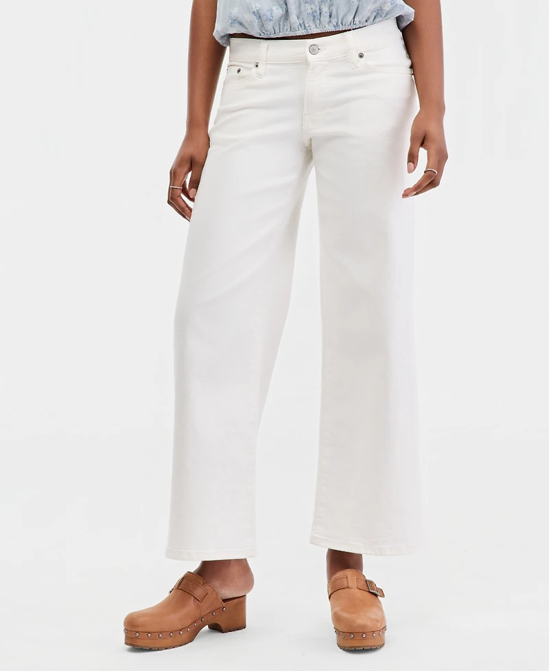 Lucky Brand Women's Sweet Mid-Rise Wide-Leg Jeans
