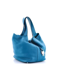 Pre-Owned Hermes Gm Picotin Lock Bag Clemence