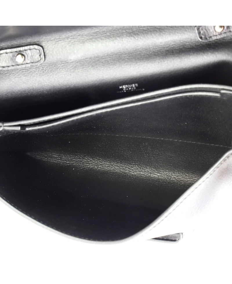 Pre-Owned HERMES H Passant Clutch Shoulder Bag Evercolor