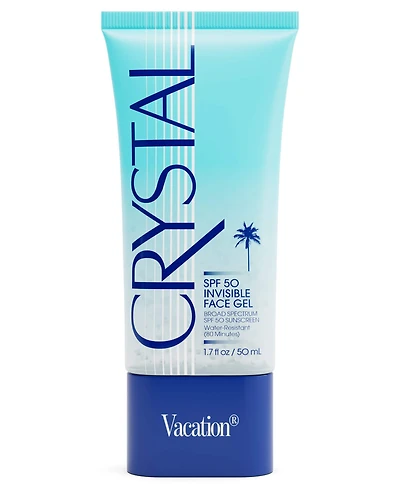 Vacation Crystal Spf 50 Invisible Face Gel, 1.7 oz.