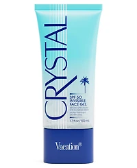 Vacation Crystal Spf 50 Invisible Face Gel, 1.7 oz.