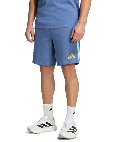 adidas Men's Argentina Dna Fleece Regular-Fit Shorts