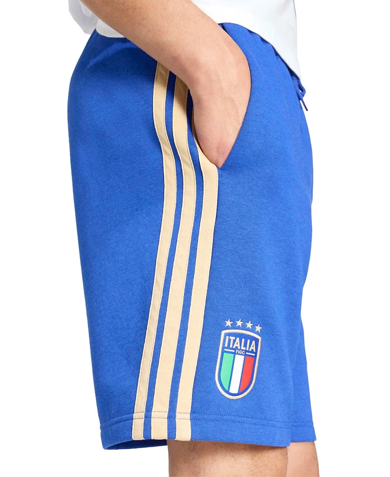 adidas Men's Italy Dna Drawstring Fleece Shorts