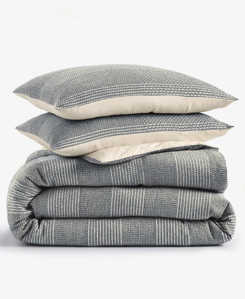 Oake Interlaced Basketweave 3-Pc. Comforter Set, King, Macy's Exclusive