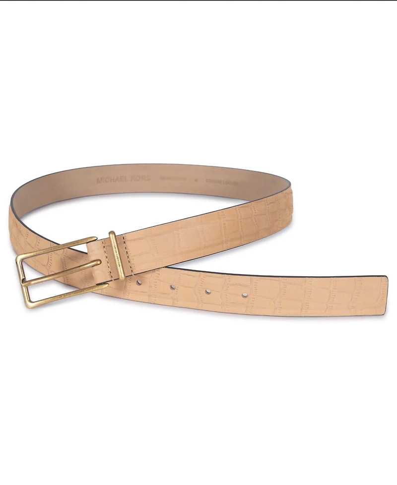 Michael Kors Nubuck Leather Belt