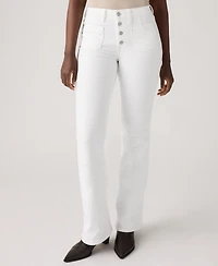 Levi's Women's 726 Patch Pocket High Rise Slim Fit Flare Jeans