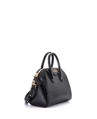 Pre-Owned Givenchy Mini Antigona Bag Embossed Leather
