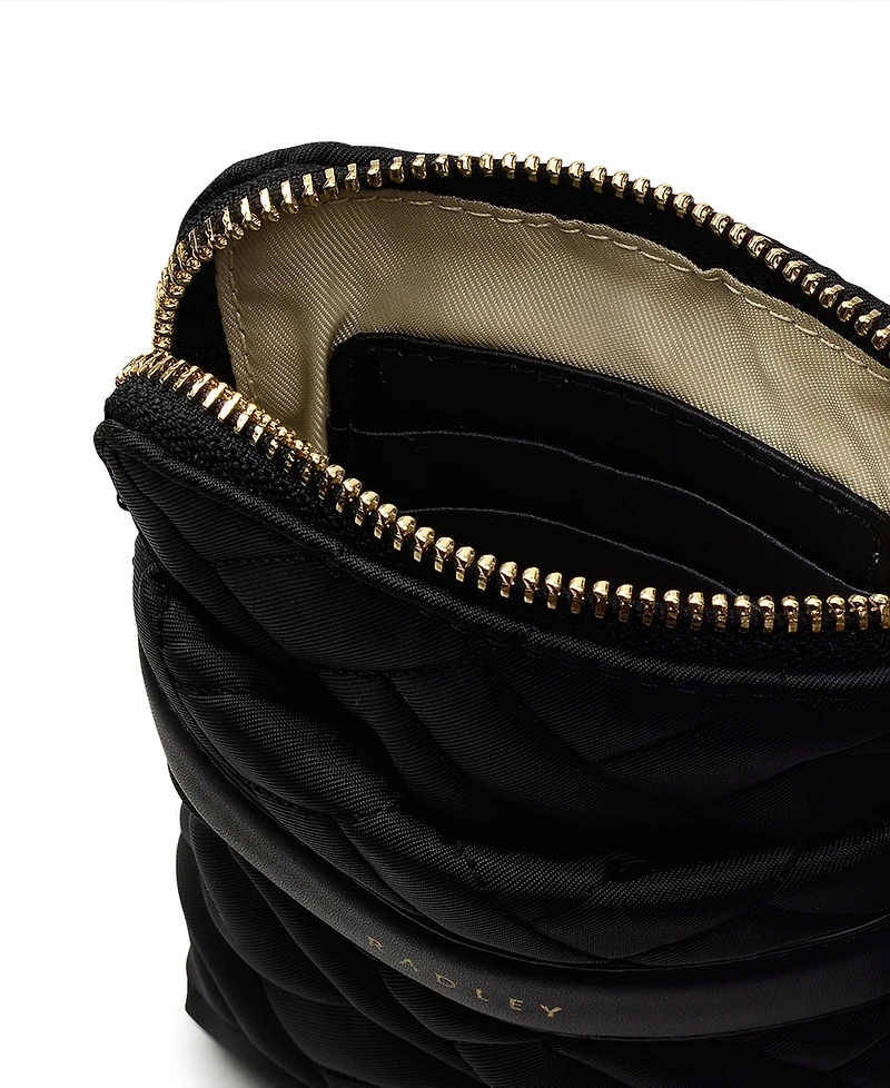 Radley London Holland Park Quilt Mini Zip Around Phone Crossbody Bag