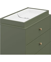 Storkcraft California 3 Drawer Chest With Topper