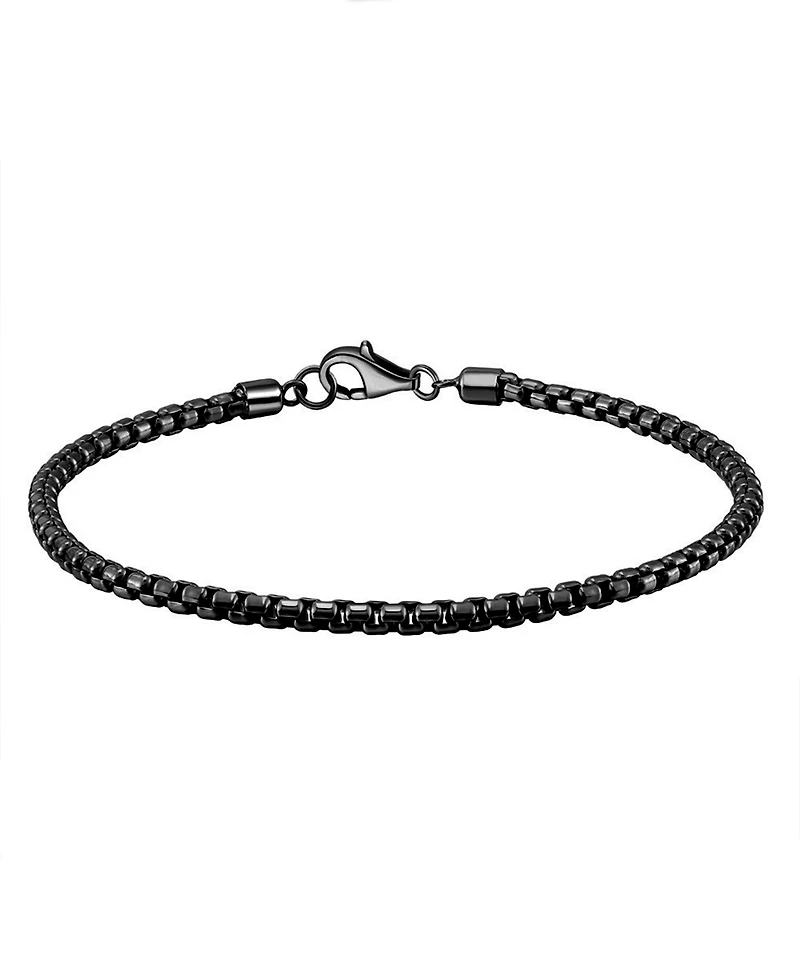 Rhona Sutton Men's Stainless Steel Rolo Chain Bracelet